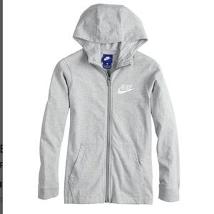 Nike Jersey Full Zip Hoodie